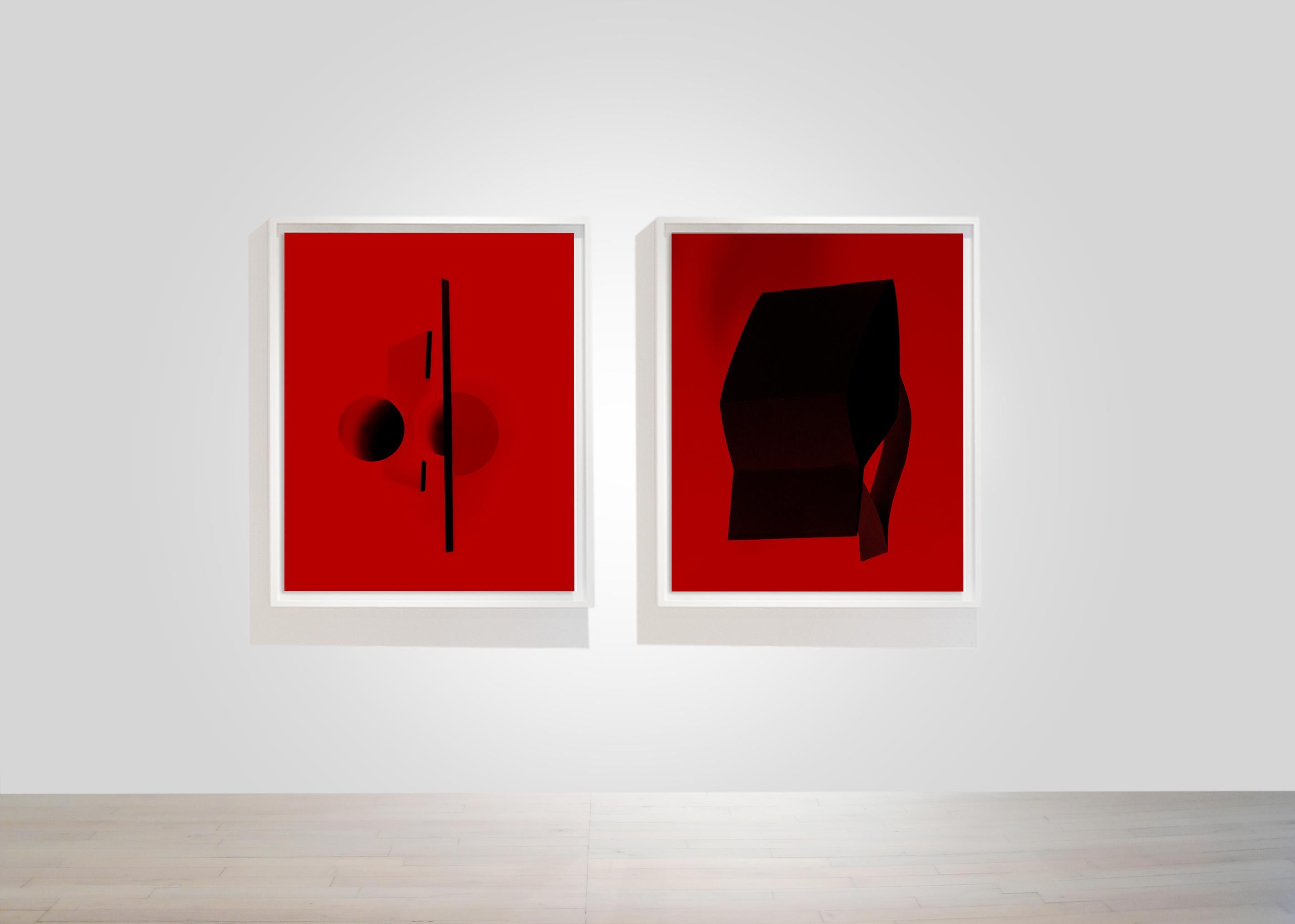 Red Black, Abstract photography  - Photograph by Fernando Marante 