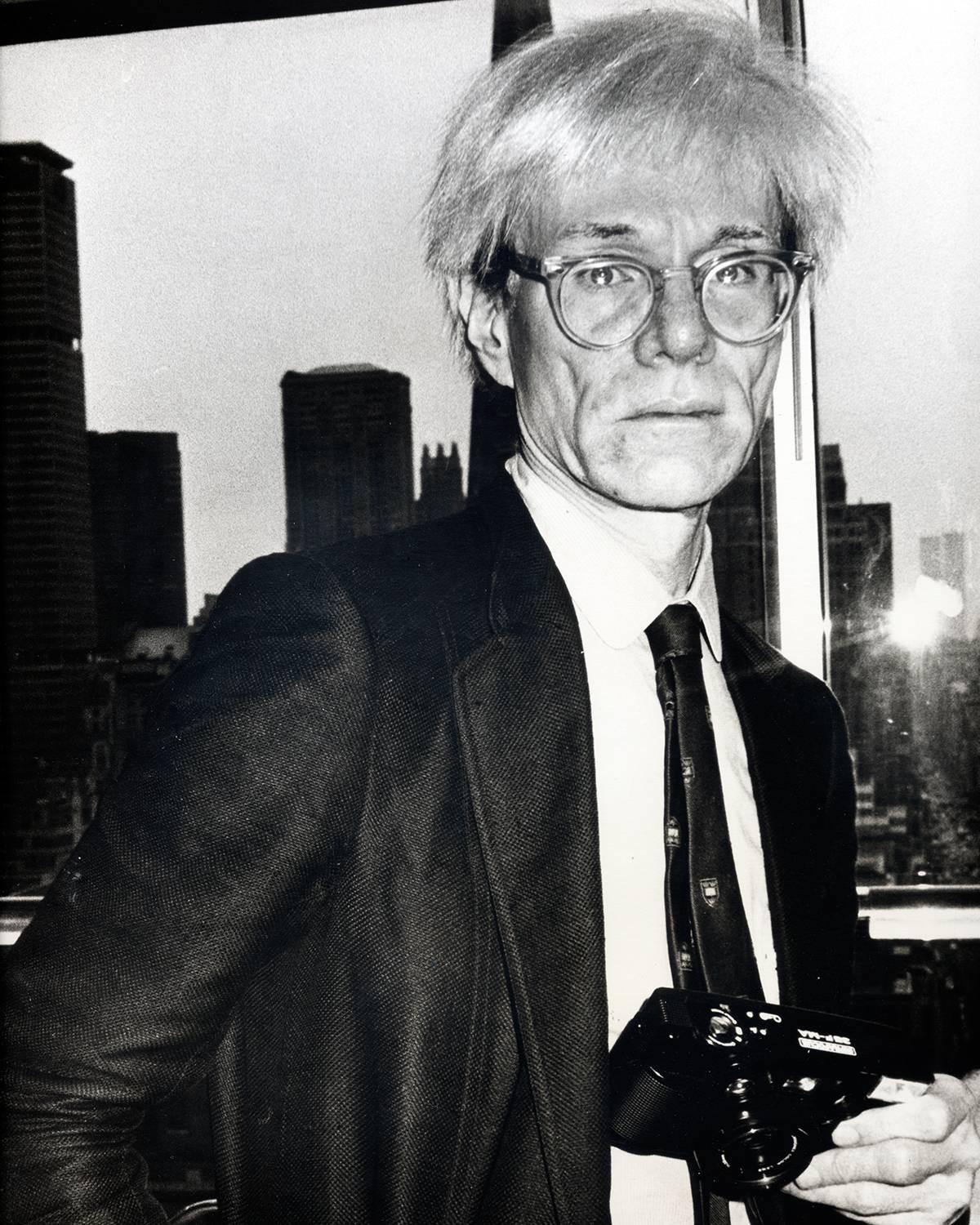 Andy Warhol photo New York 1978 - Photograph by Fernando Natalici