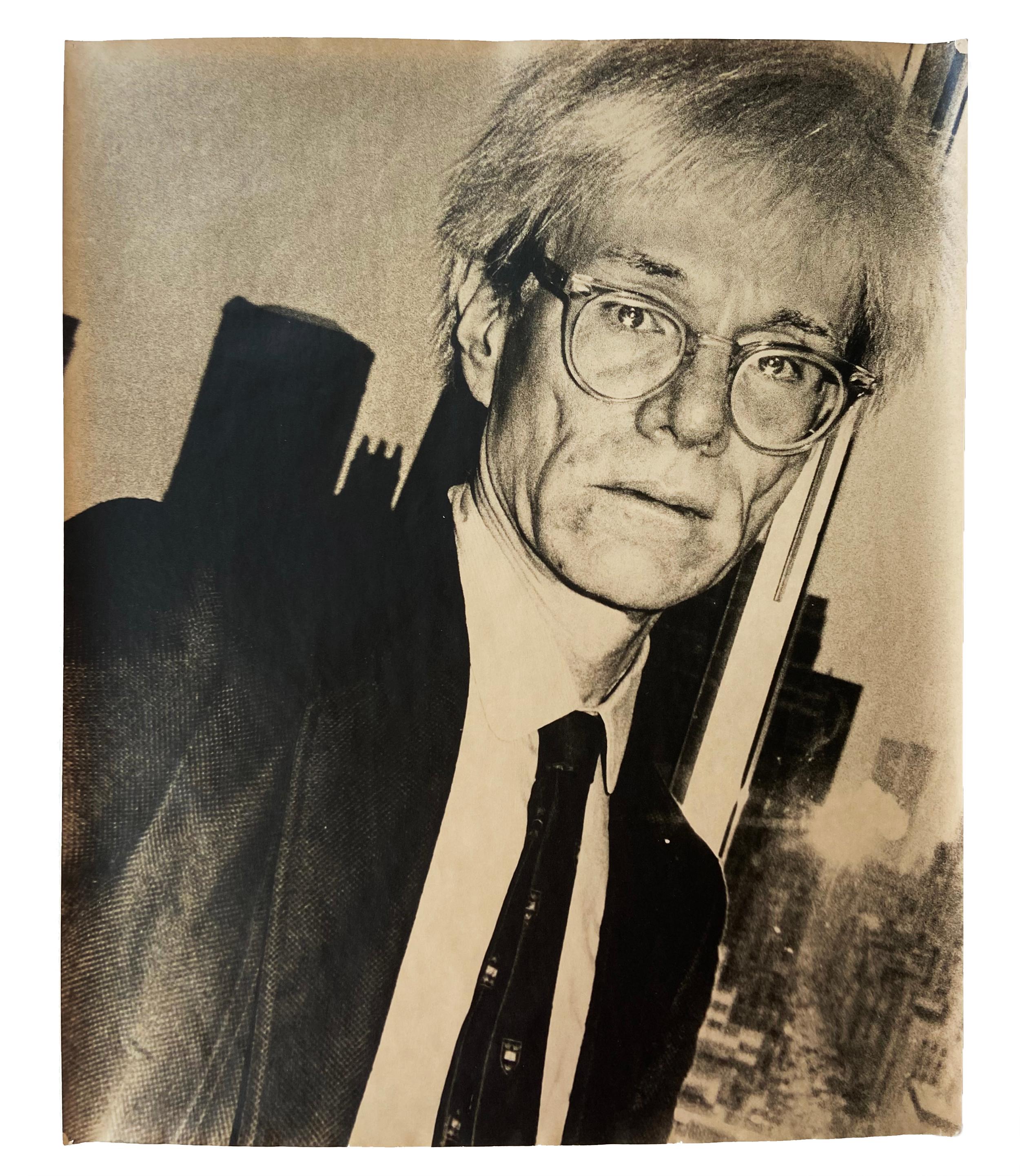 Andy Warhol photograph New York, 1978 - Photograph by Fernando Natalici