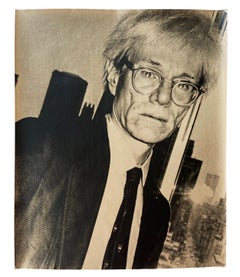 Photographie d'Andy Warhol, New York, 1978