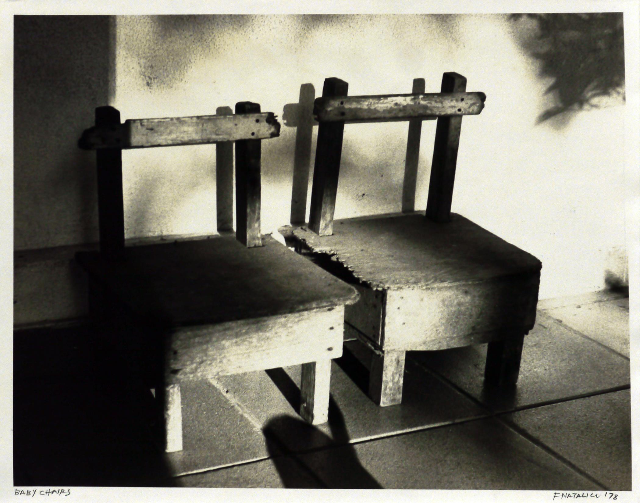 Fernando Natalici Black and White Photograph - "Baby Chairs" Brazil Photograph 