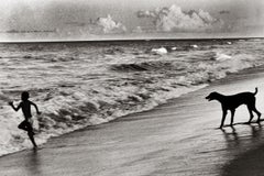 Bahia Brazil Fotografie (Boy and Dog, Sommer)