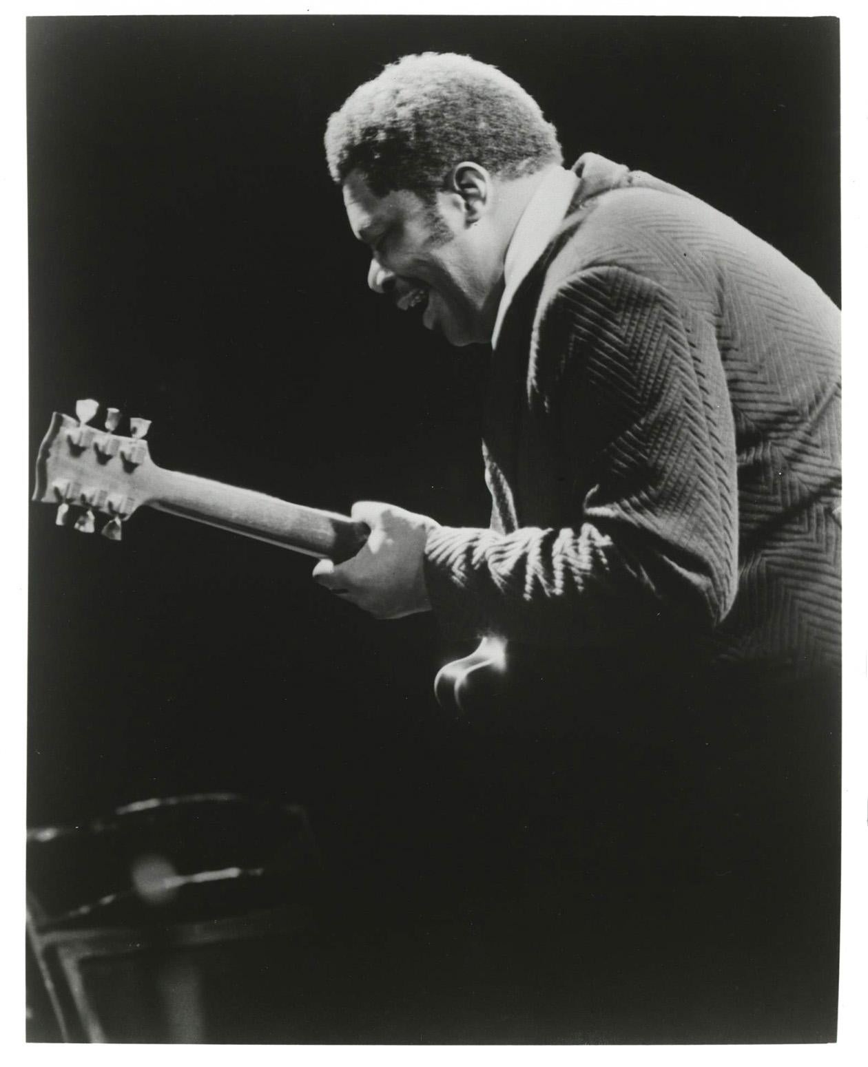 BB King New York ca. 1979 (BB King Dunkelkammerfotografie)