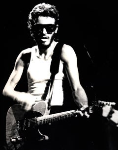 Bruce Springsteen photograph (Bruce Springsteen the Bottom Line, NYC 1975)