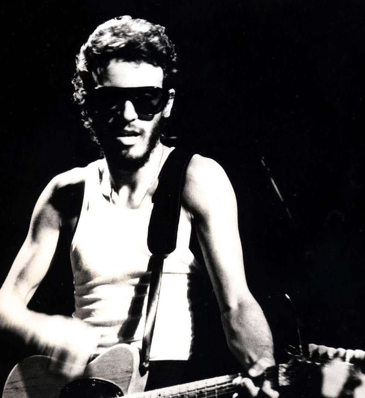 Fotografie von Bruce Springsteen (The Bottom Line NYC 1975) (Pop-Art), Photograph, von Fernando Natalici