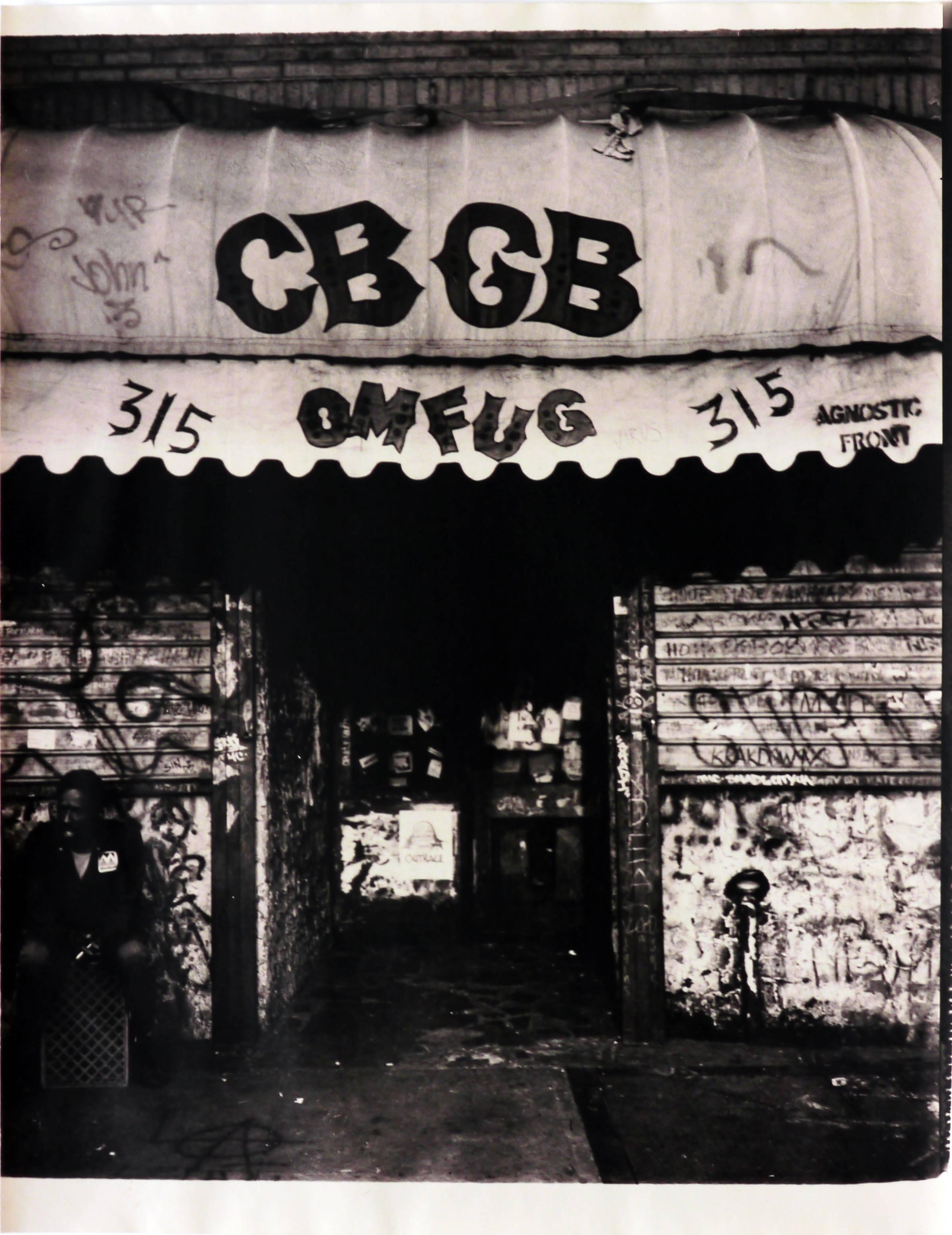 CBGB photograph East Village (CBGB Bowery NYC)  - Photograph by Fernando Natalici
