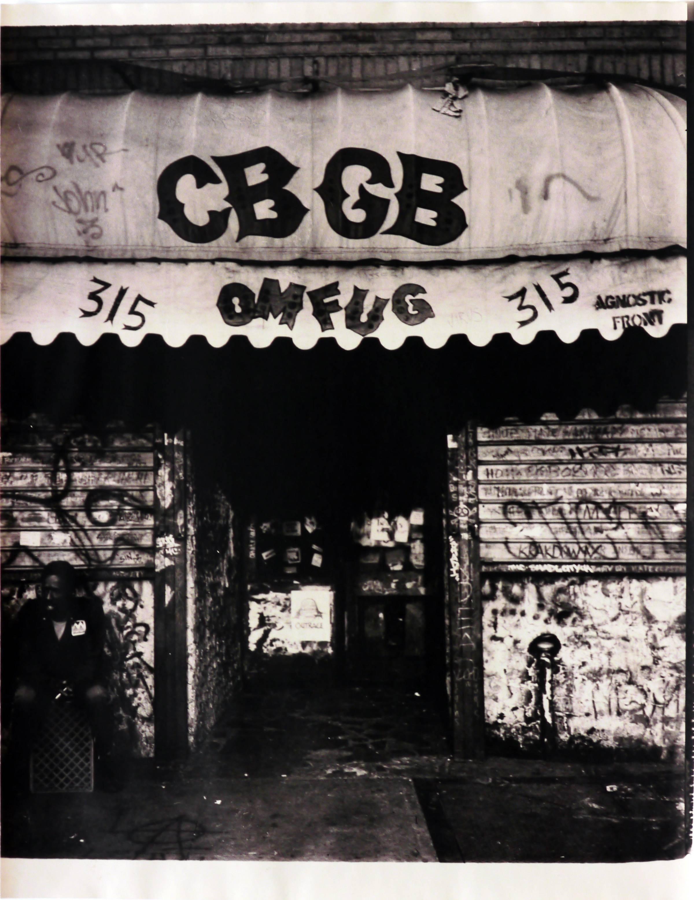 CBGB photograph East Village (CBGB Bowery NYC) - Photograph by Fernando Natalici