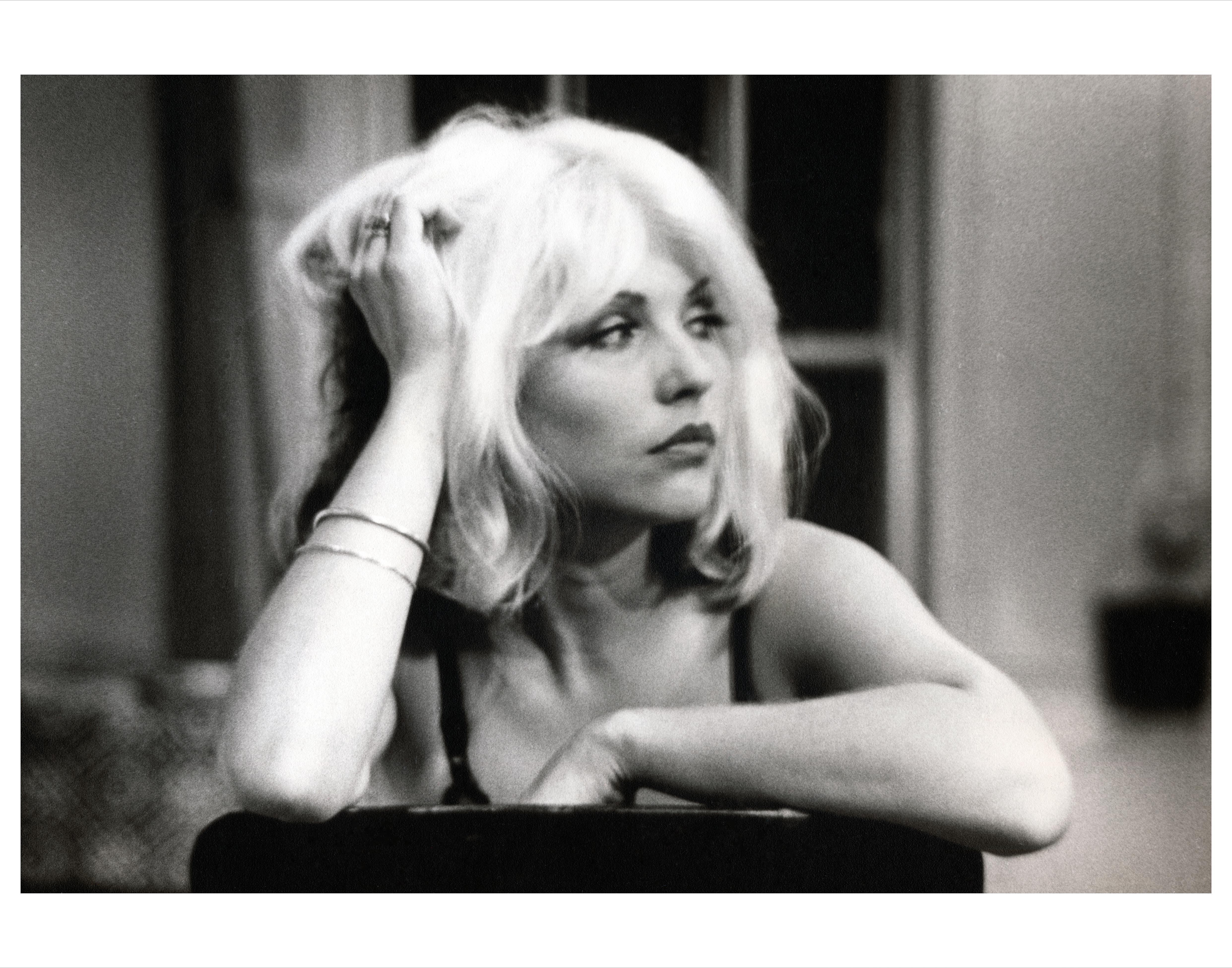 Fernando Natalici Black and White Photograph - Debbie Harry Blondie photograph, New York, 1976 (Unmade Beds)