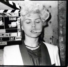 Debbie Harry on the set of The Foreigner (East Village 1970s Blondie photograph)