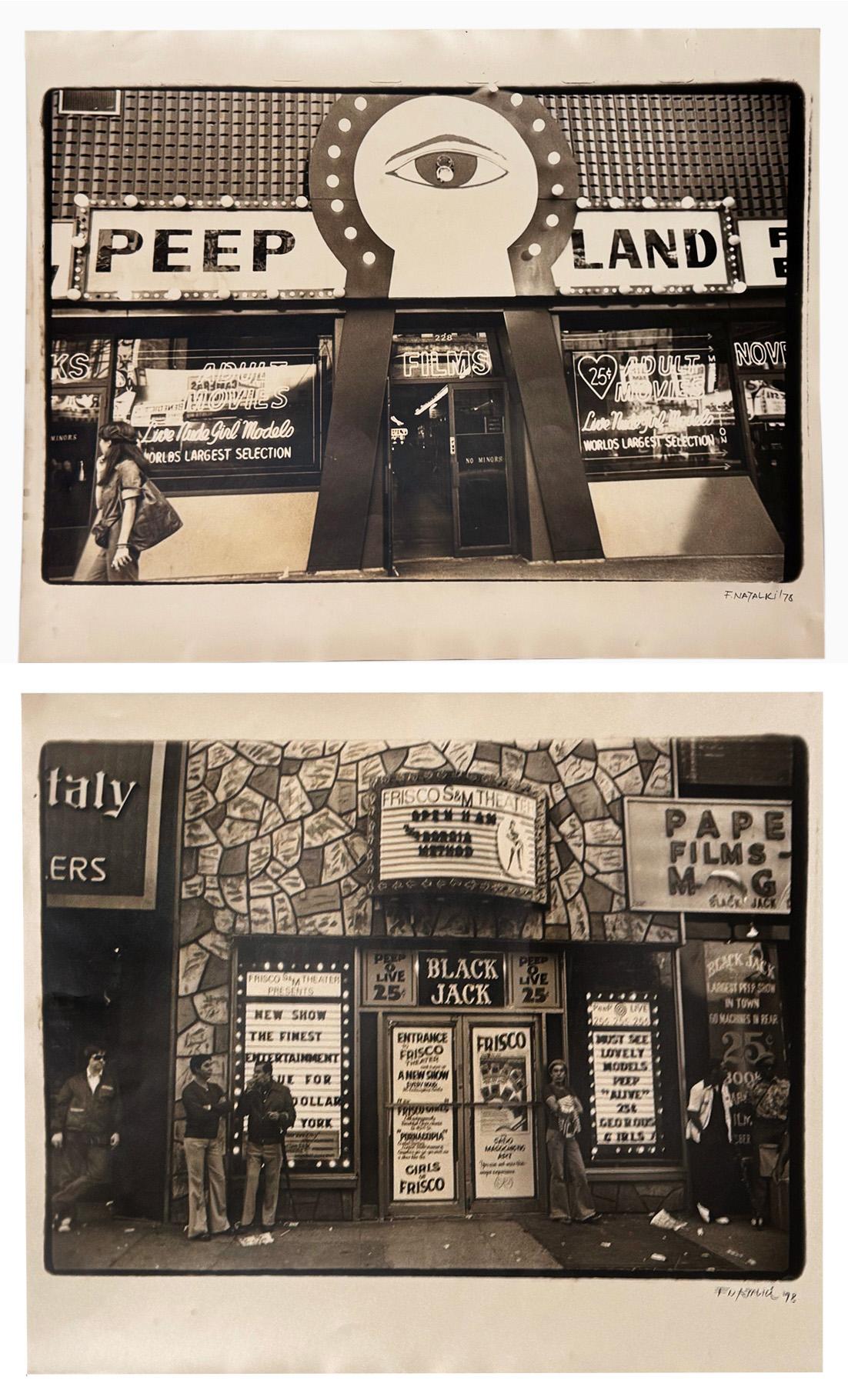Fernando Natalici Times Square, New York, 1978 (set of 6 darkroom photos) For Sale 12
