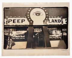 Fernando Natalici Times Square, New York, 1978 (set of 6 darkroom photos)