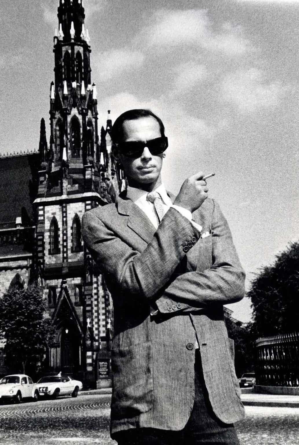 John Waters Baltimore 1985 (John Waters photograph)  - Photograph by Fernando Natalici