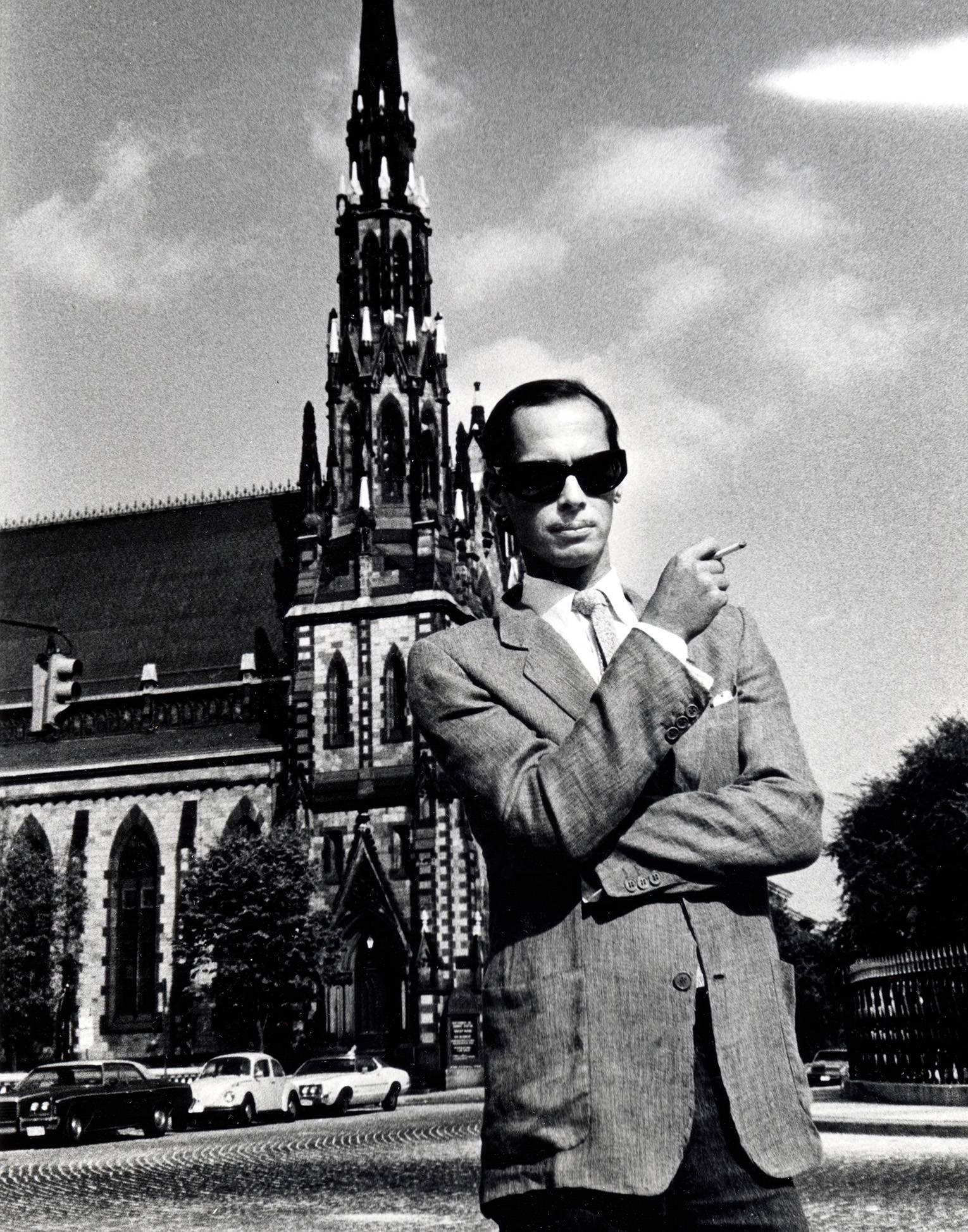 Fernando Natalici Portrait Photograph - John Waters Baltimore 1985 (John Waters photograph) 