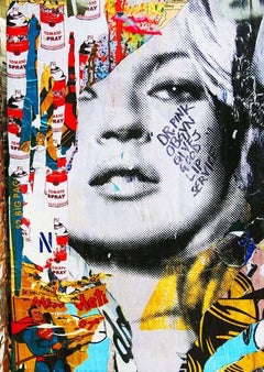 Kate Moss Street Art Photograph New York