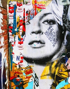 Kate Moss Street Art Photograph New York 