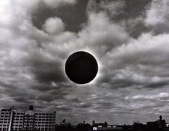 'Moonrise Over Metropolis' vintage New York City photograph