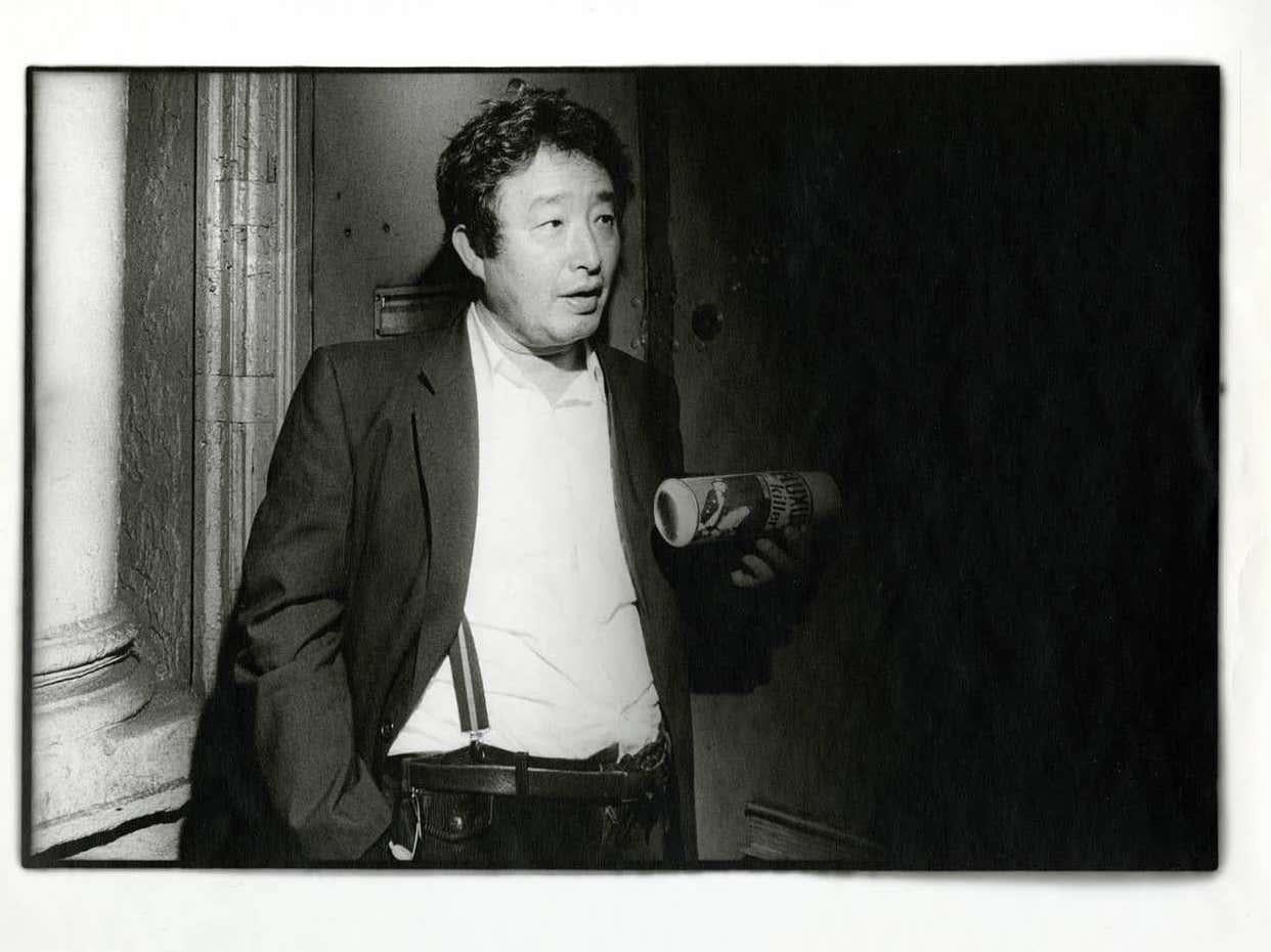 Nam June Paik photograph 1981 - Photograph by Fernando Natalici