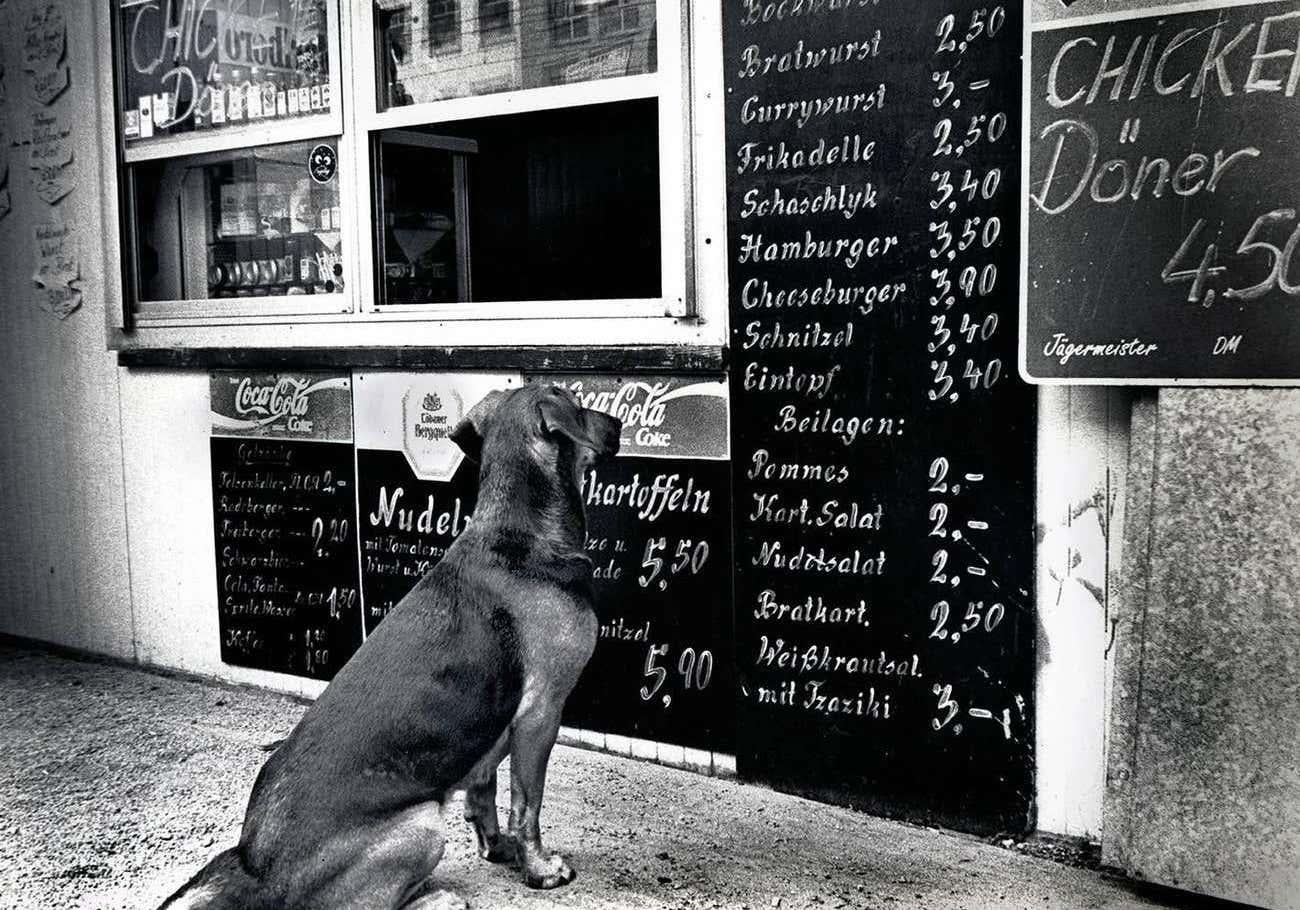 'Schnitzel Please!' Dresden Germany photograph, 1999  - Photograph by Fernando Natalici