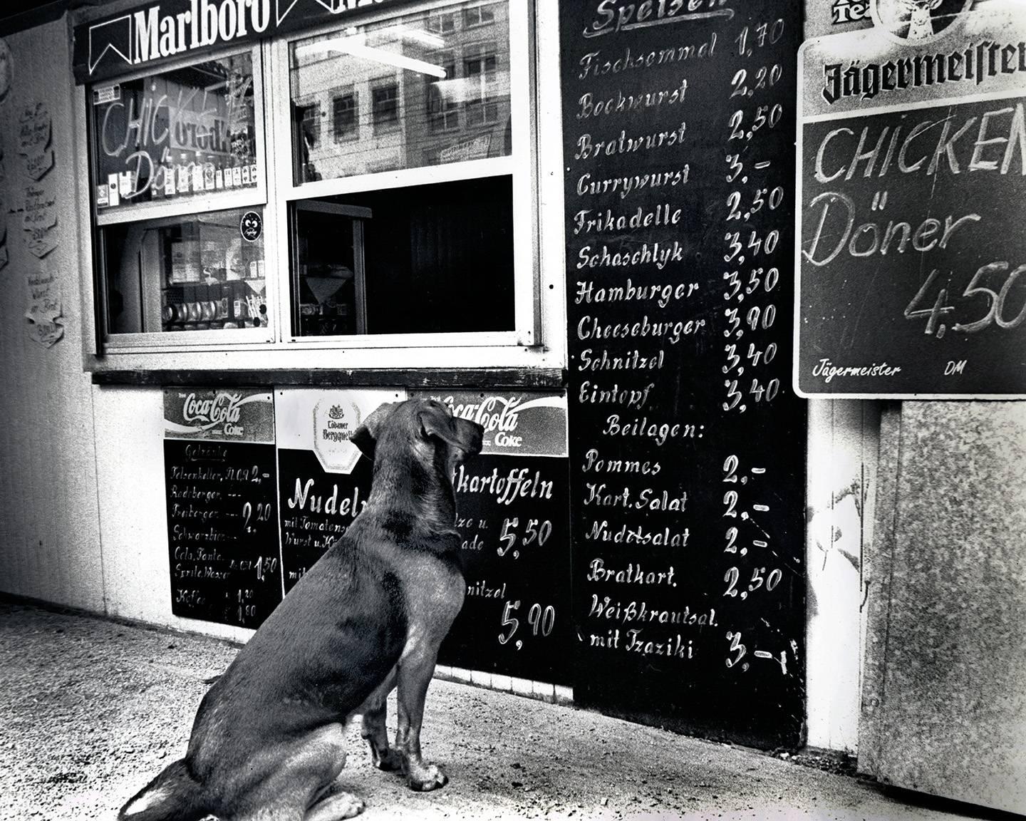 'Schnitzel Please!' Dresden Germany photograph, 1999