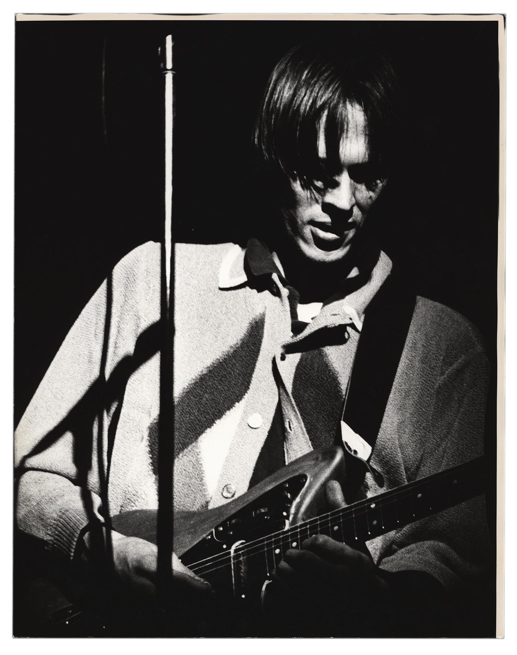 Tom Verlaine télévision Palladium 1976 - Pop Art Photograph par Fernando Natalici