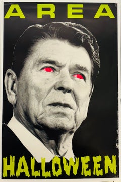 Area Nightclub poster 1984 (Area nightclub New York)