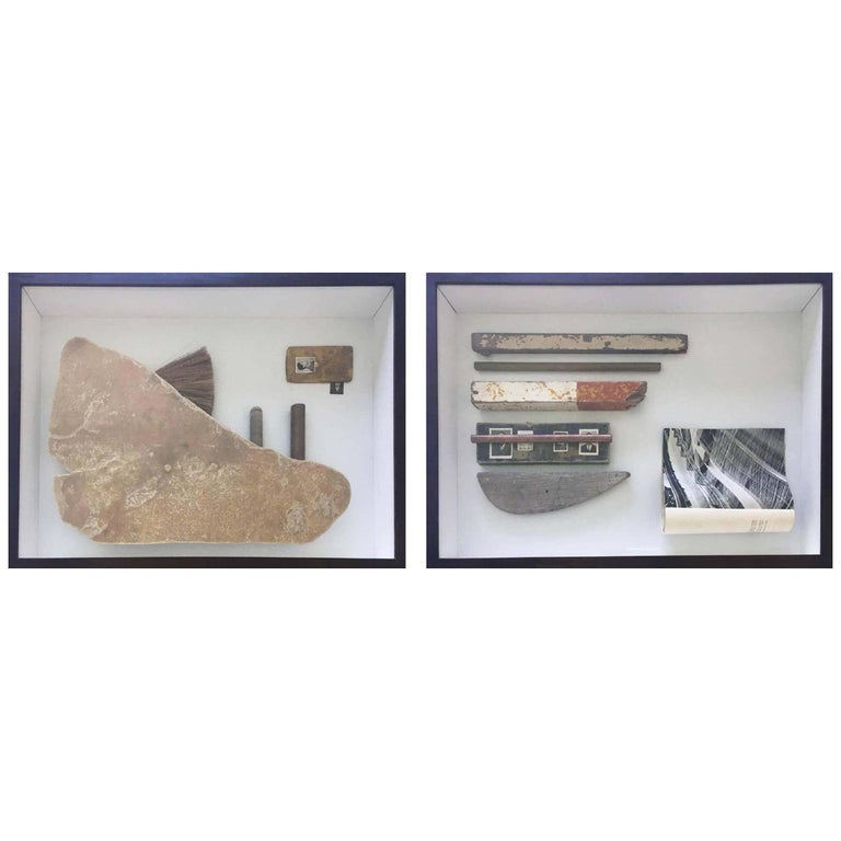 Fernando Object Fernando Otero - Territorios and Erosiones VII, Found objects in wood ...