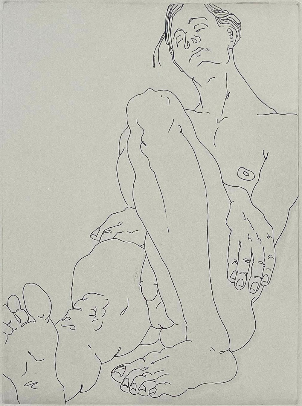 Fernando Reyes Nude Print - SLM II