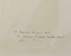 The Gathering (bottom middle), abstract female nude by Fernando Reyes