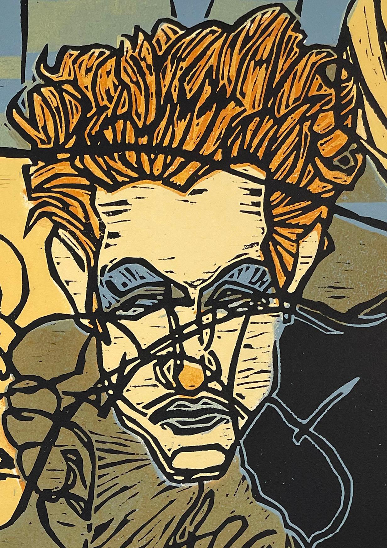 Gathering (oben in der Mitte) – Print von Fernando Reyes