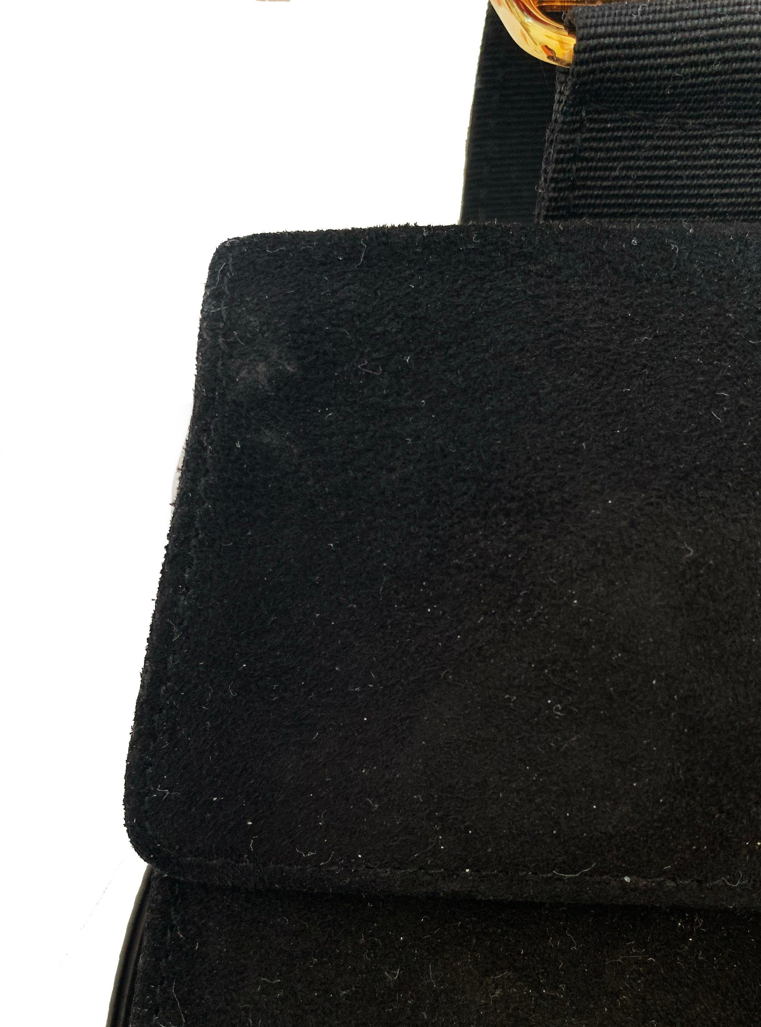 Ferragamo Black Evening bag For Sale 3