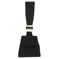 Bolso de noche negro Ferragamo