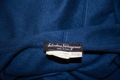 Ferragamo Cashmere Coat with Scarf Detail