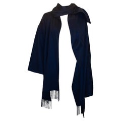 Ferragamo Cashmere Coat with Scarf Detail