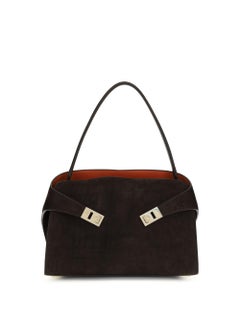 Ferragamo Hug Shoulder Bag — Brown