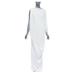 Ferragamo 2023 Bridal Final Look Maximilian Robe drapée en cristal IT40 S