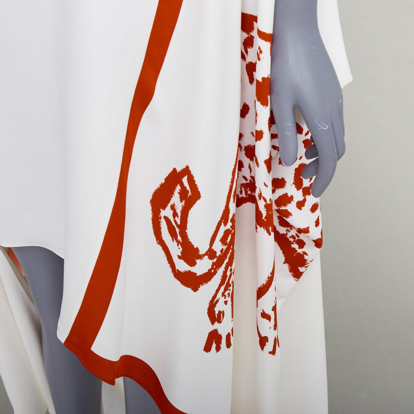 Ferragamo 2023 Runway robe drapée en crêpe imprimé animalier rouge S
Référence : TGAS/F00549
Marque : Ferragamo
Concepteur : Maximilian Davis
Collectional : Printemps-Été 2023 - Défilé
Matériau : Viscose
Couleur : Crème, Rouge
Motif : Imprimé