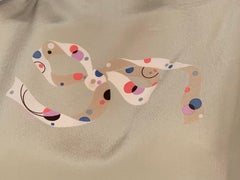 Ferragamo Silk Blouse with Polka Dot Bow Design