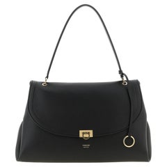 Ferragamo Sofia Shoulder Bag — Black