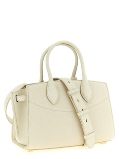 Ferragamo Studio Top Handle Bag — White