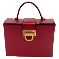 Borsa Ferragamo Trifolio Box - Anni '10