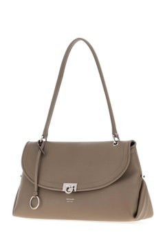 Ferragamo Watatemo Shoulder Bag — Beige