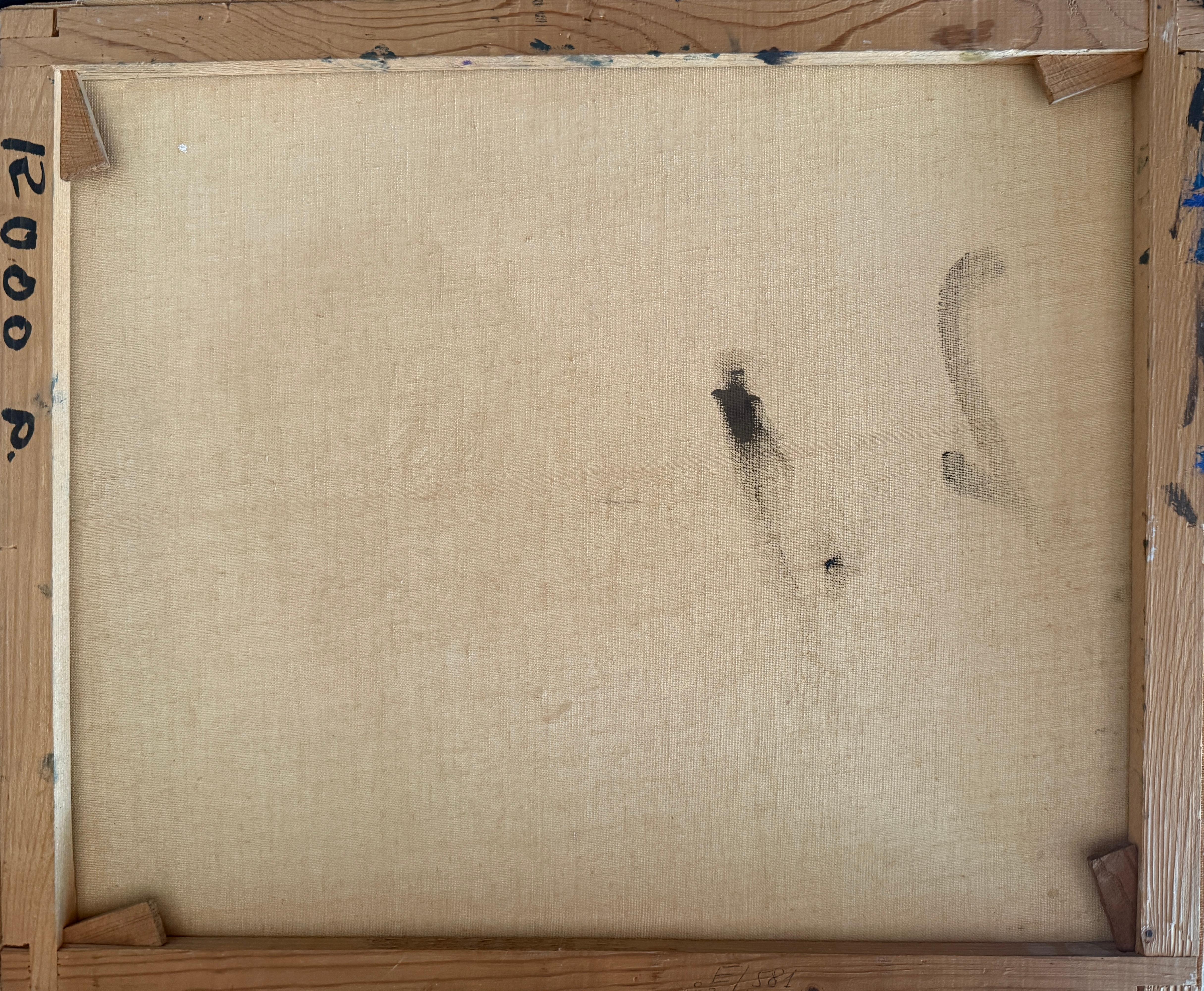 Waldlichtung spanische Landschaft Öl auf Leinwand Gemälde im Angebot 3