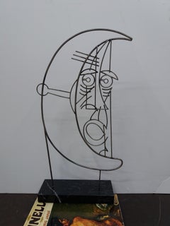 Rostro. Original escultura Iron.