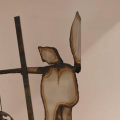 F. Soriano Women "HERA" original iron sculpture 1995