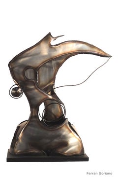  "SUGESTION  "-original iron aluminium sculpture 2004