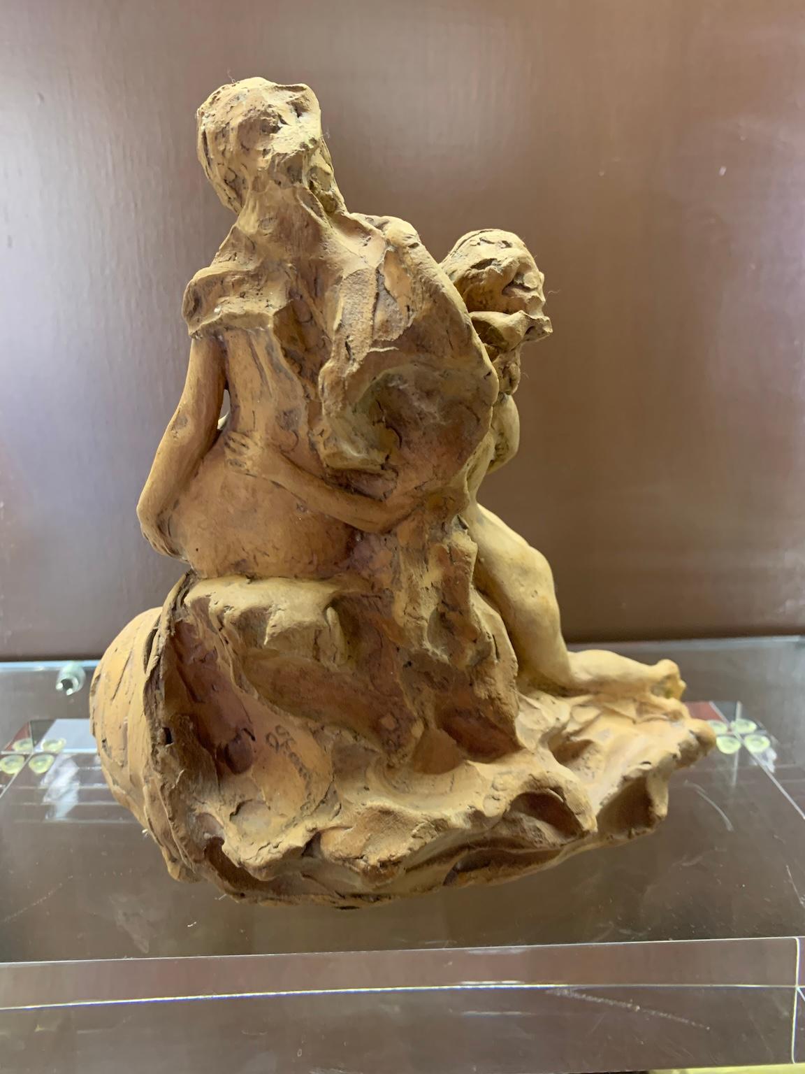 Terracotta figurativa italiana a tema mitologico dei primi del Novecento For Sale 6