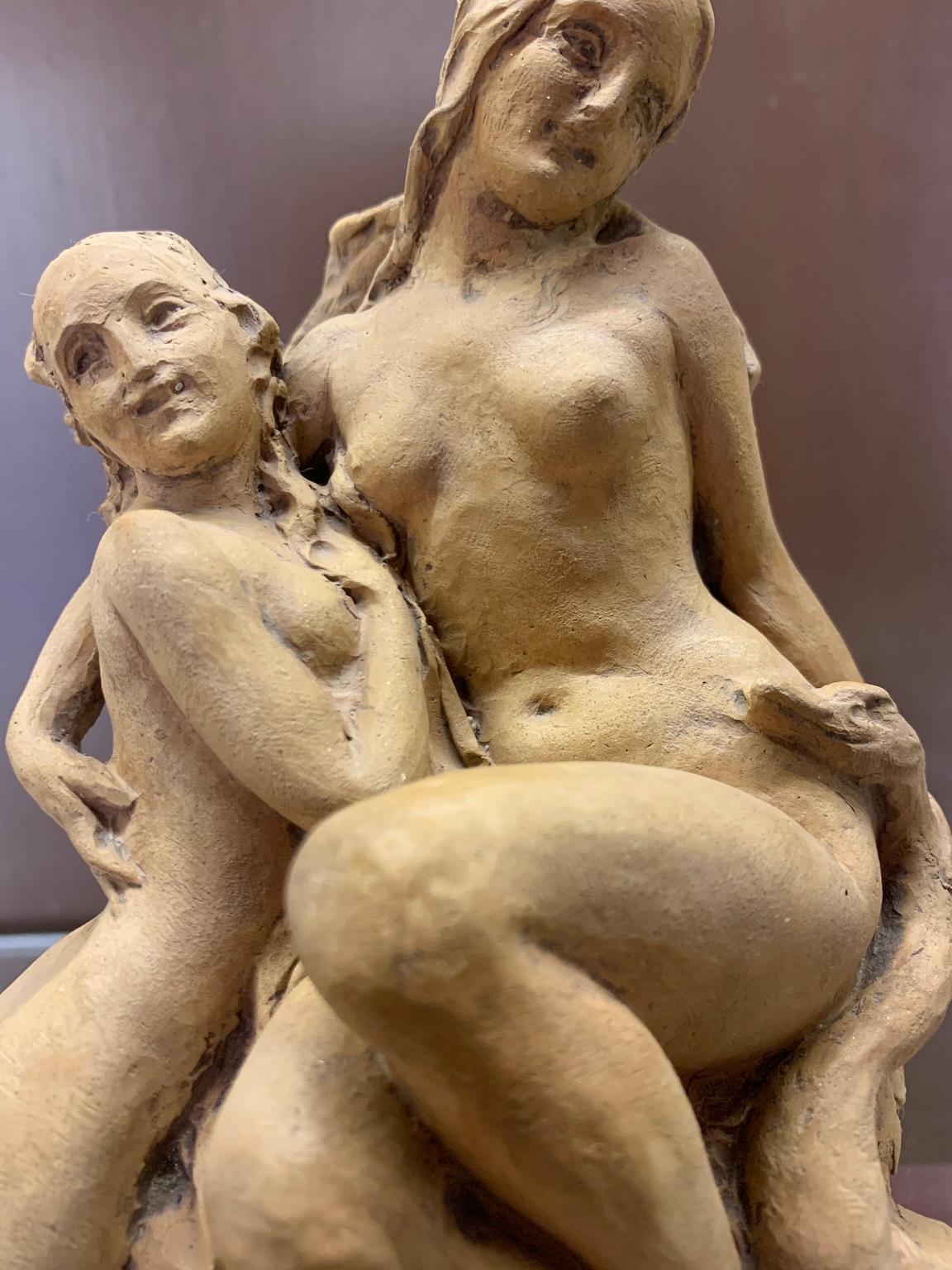 Terracotta figurativa italiana a tema mitologico dei primi del Novecento For Sale 2