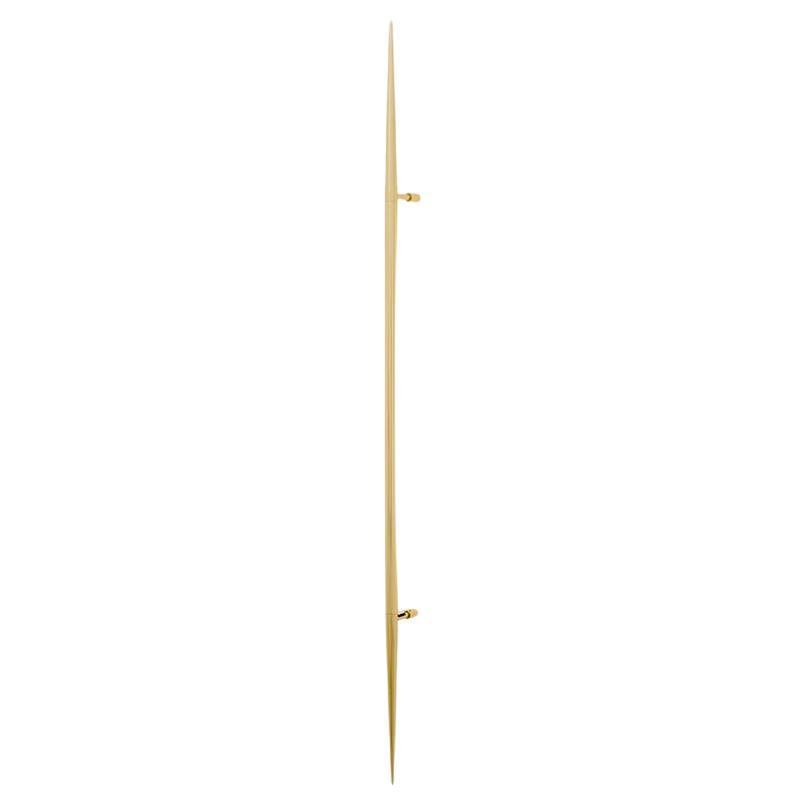 Ferrão 7/8" Wall Lamp, 130cm, by RAIN, Contemporary Lamp, Brass For Sale