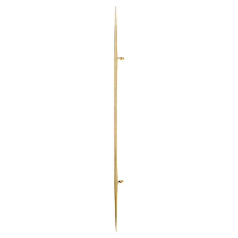 Ferrão 7/8" Wandleuchte, 190cm, von RAIN, Contemporary Lampe, Messing im Angebot