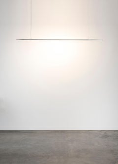 Ferrão Pendant Lamp, 180cm, by Rain, Contemporary Lamp, Aluminium, Chrome